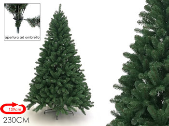 ALBERO CLASSICO ALTA BADIA ALTEZZA CM.230 RAMI 1277 425313 GENERAL