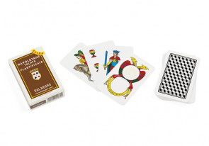 CARTE DA GIOCO NAPOLETANE EXTRA n.87 ASTUCCIO MARRONE DAL NEGRO