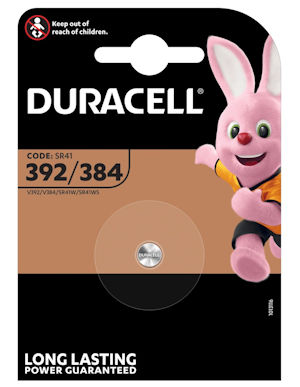 BATTERIA DURACELL CATEGORIA ELETTRONICA 392/384 LR41