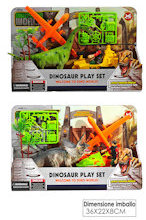 MILITARI PLAYSET CON DINOSAURI E ACCESSORI 100316 GENERAL