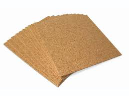 TAVOLETTA IN SUGHERO CM.30x30 SPESSORE 4MM.PEZZI 10