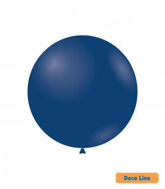 PALLONCINI DECO LINE PROFES. PASTELLO 18 POLLICI CM.46 CONF.20PZ. BLU PRUSSIANO