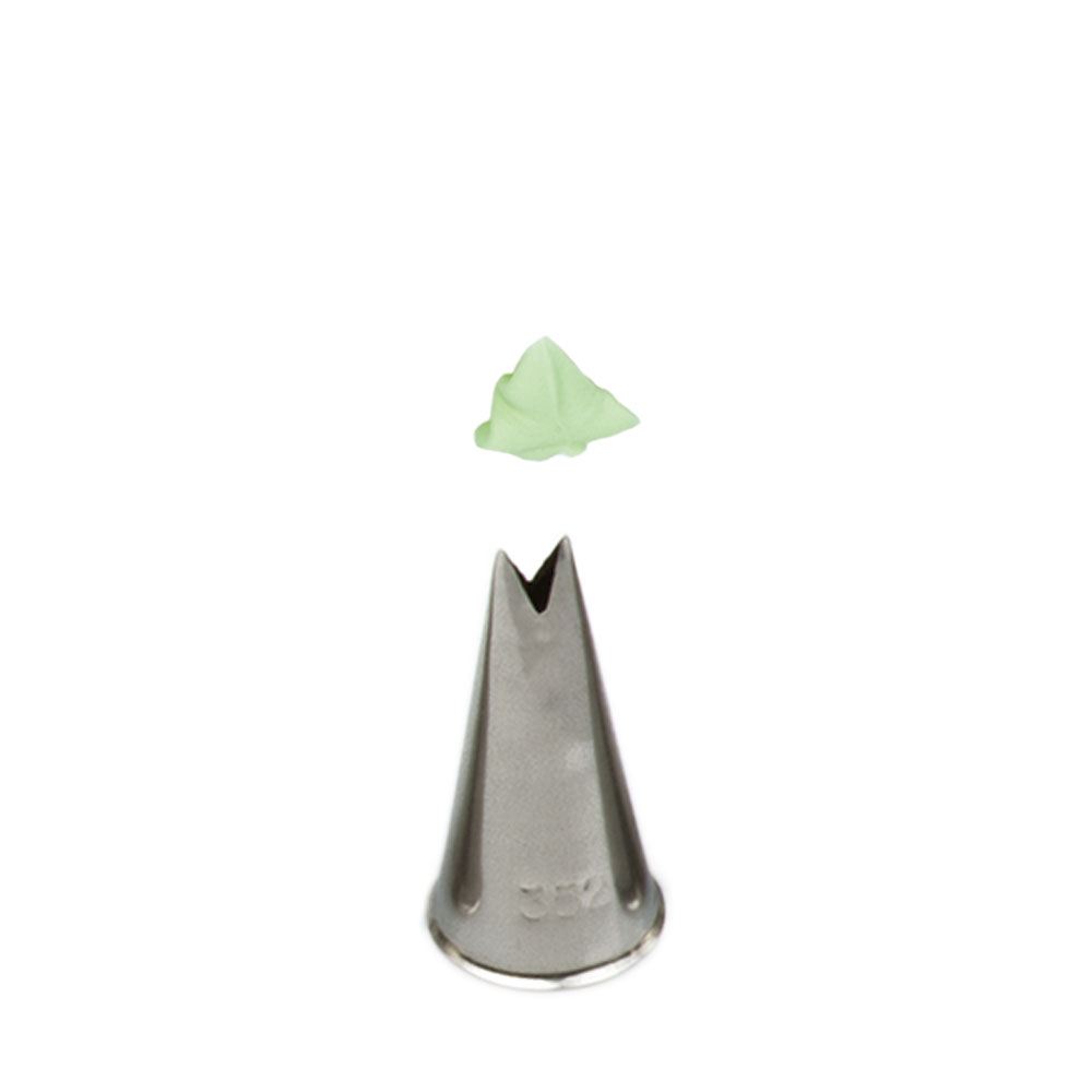 CORNETTO IN ACCIAIO A FOGLIA N.352 IN BLISTER  DECORA