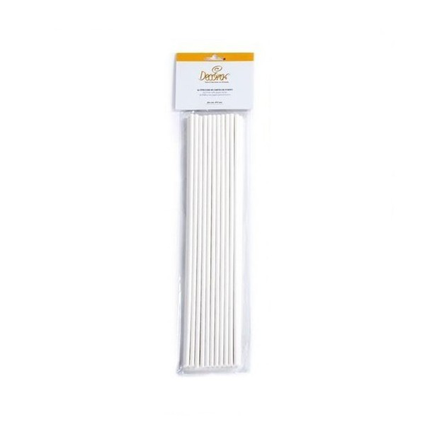 STECCHE IN CARTA FORNO D.3,8 X 304 MM CONF.25PZ. DECORA