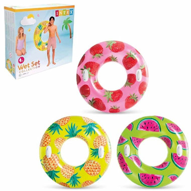SALVAGENTE CIAMBELLONE CON MANIGLIE CM.107 FRUTTA INTEX 56261