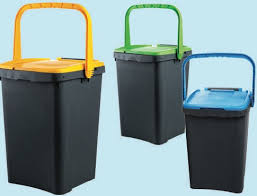 SPAZZATURA PATTUMIERA 20LT. SECCHIO ECOPLUS COLORI MISTI ECOPLAST