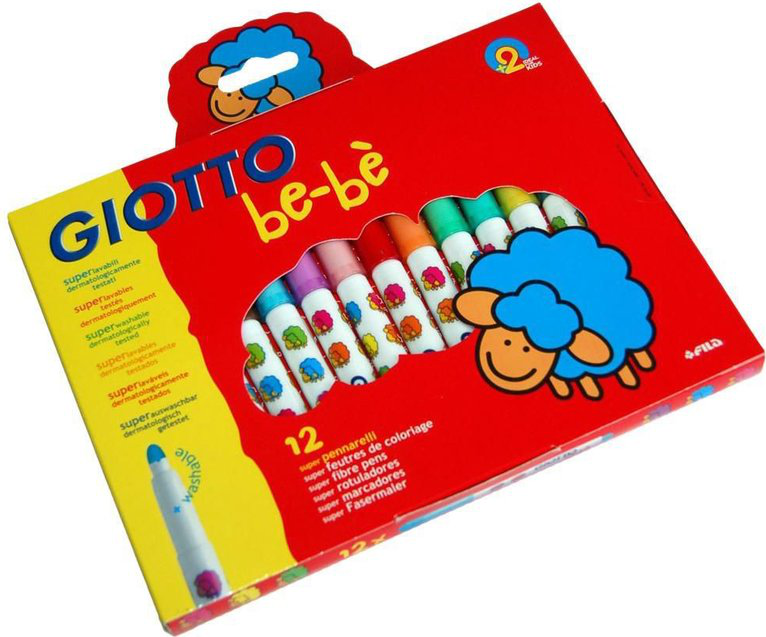 COLORI GIOTTO BE-BE' SUPER PENNARELLI DA 12