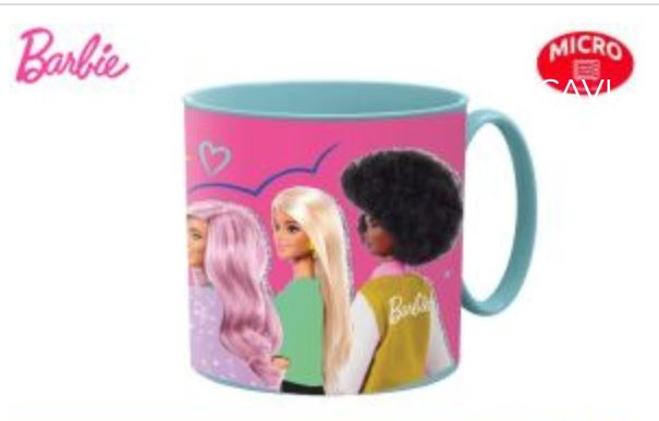 BARBIE TAZZA IN PLASTICA 265ML. ADATTA PER FORNO MICROONDE EOLD.