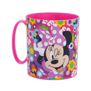 MINNIE TAZZA IN PLASTICA 390ML. ADATTA PER FORNO MICROONDE EOLD.