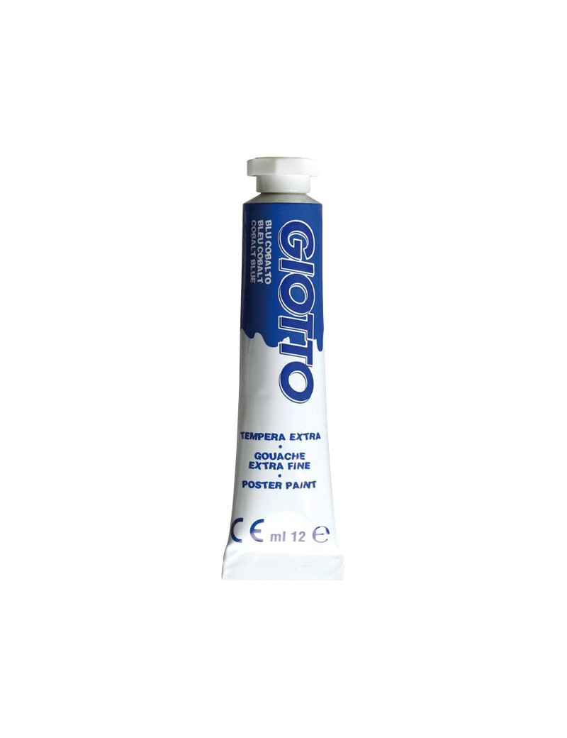TEMPERA IN TUBETTO 12ML. 16 BLU COBALTO GIOTTO PEZZI 6
