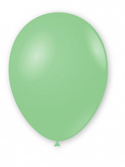 PALLONCINI 10 POLLICI CM.26 CONF. 100PZ. VERDE MENTA 29