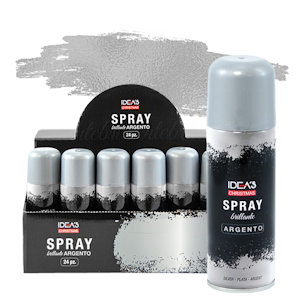 BOMBOLETTA SPRAY 150ML. ARGENTO IDEA'S