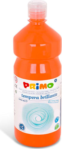 TEMPERA LIQUIDA FLACONE DA 1LT. ARANCIONE NIKOFFICE