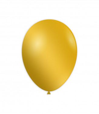 PALLONCINI 12 POLLICI METAL CM.30 CONF.100PZ. GIALLO 64