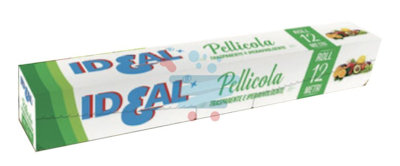 CARTA PELLICOLA PER ALIMENTI 12MT. IDEAL