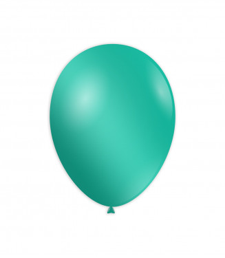 PALLONCINI 12 POLLICI METAL CM.30 CONF.100PZ. ACQUAMARINA 75