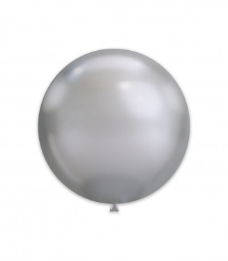 PALLONCINI 15 POLLICI CHROME CM.38 ARGENTO 89 CONF.25PZ.