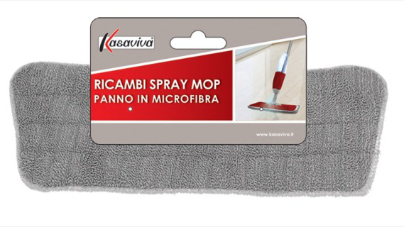 PAVIMENTO SCOPA LAVAPAVIMENTI CON SPRUZZINO SOLO RICAMBIO KASAVIVA