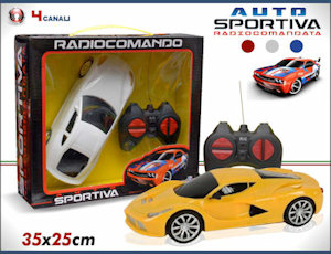 AUTO RADIO COMANDO 1:24 SPORTIVA CM.35x25 PLAYMORE