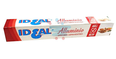 CARTA ALLUMINIO 50MT. IDEAL