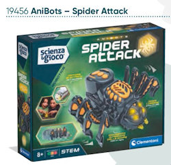 SCIENZA E GIOCO SPIDER ATTACK ROBOT 19456 CLEMENTONI