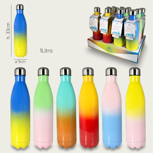 BORRACCIA IN ALLUMINIO 1LT. TERMICA COLORI FLUO ARCA