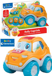 MEZZI AUTO RADIO COMANDO RALLY CAPRIOLE 2-4 ANNI 17996 CLEMENTONI
