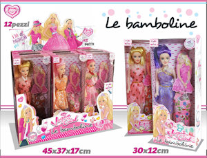 BAMBOLA CON VESTITINO CM.30 PLAYMORE