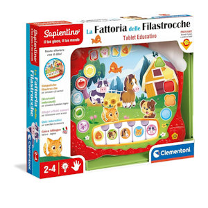 SAPIENTINO FATTORIA FILASTROCCHE 2+ ANNI 12068 CLEMENTONI