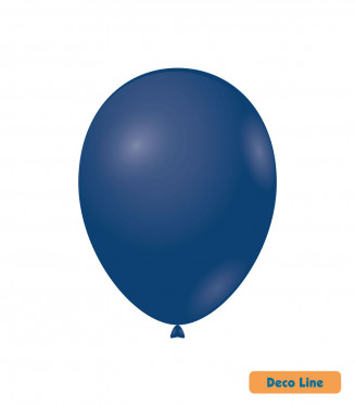 PALLONCINI DECO LINE PROFES. PASTELLO 12 POLLICI CM.30 CONF.50PZ. BLU PRUSSIANO