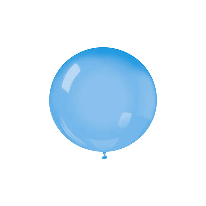 PALLONCINO 30 POLLICI GIGANTE CM.75 CELESTE BIGPARTY