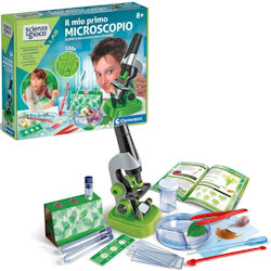 SCIENZA E GIOCO IL MIO PRIMO MICROSCOPIO 8+ ANNI 19347 CLEMENTONI