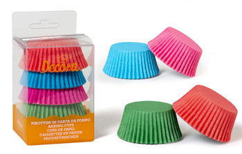 PIROTTINI COLORATI 50x32MM CONF. 75PZ. DECORA