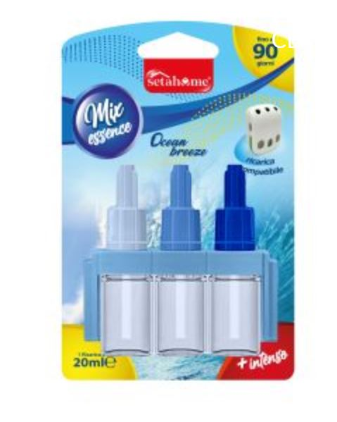 DEODORANTE AMBIENTE RICARICA PER DIFFUSORE 3 ENTRATE 20ML. OCEAN SETABLU
