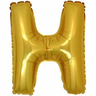 PALLONCINO MYLAR  LETTERA oro I cm.102 D.40 BIGPARTY