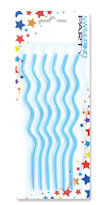 CANDELINE SPIRALE SLIM CELESTE CON.6PZ. SWEEPING