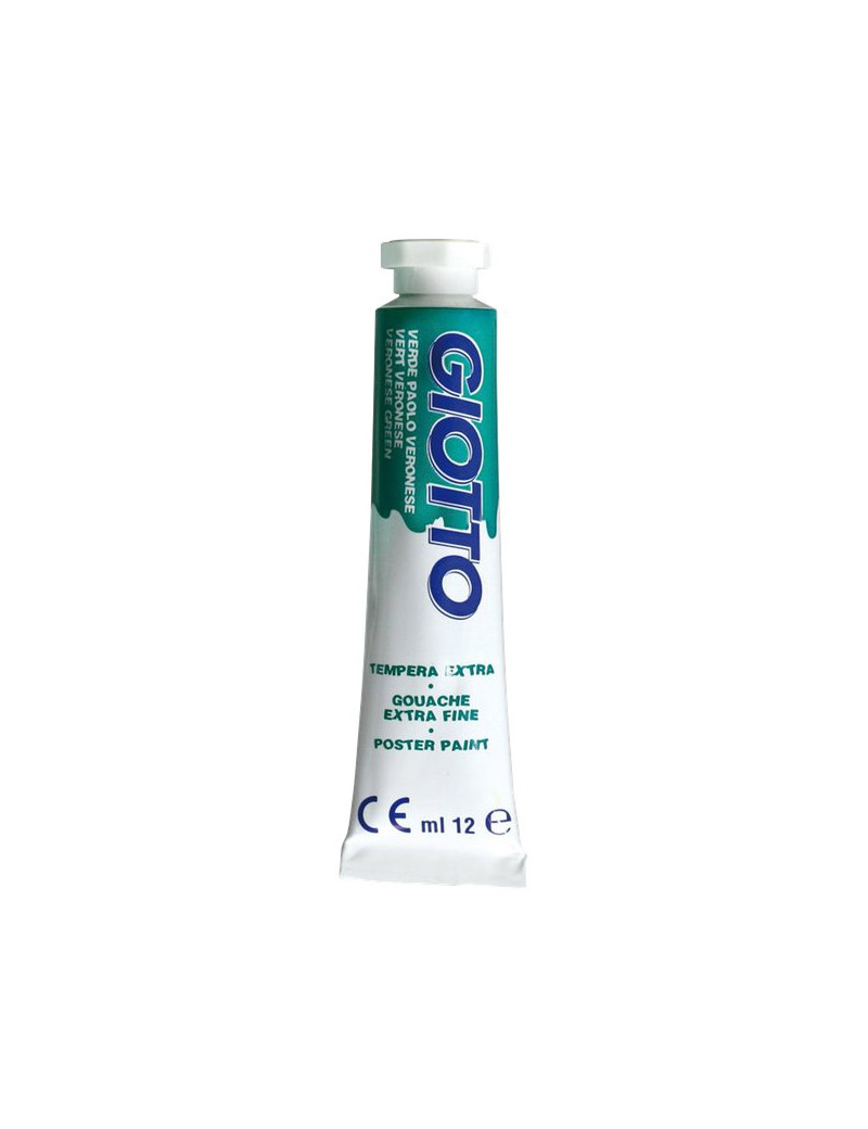 TEMPERA IN TUBETTO 12ML. 13 VERDE VERONESE GIOTTO PEZZI 6