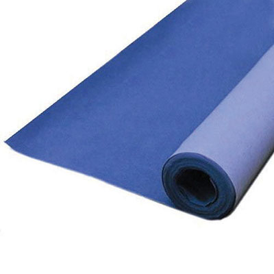 CARTA VELLUTATA IN ROTOLO CM.50x5mt ADESIVO BLU