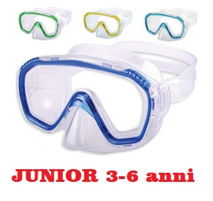 MASCHERA JUNIOR 3-6 ANNI LIBECCIO IN VETRO PLASTICO IN SCATOLA CARTONE 75308