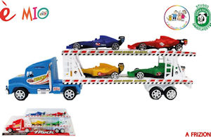 CAMION BISARCA A FRIZIONE CON AUTO F1 SOTTO CUPOLA CM.45 EOLD.
