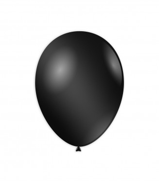 PALLONCINI 12 POLLICI METAL CM.30 CONF.100PZ. NERI 79