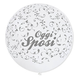 FESTA MATRIMONIO PALLONCINI ALL AROUND D.31 CM.80 BIGPARTY