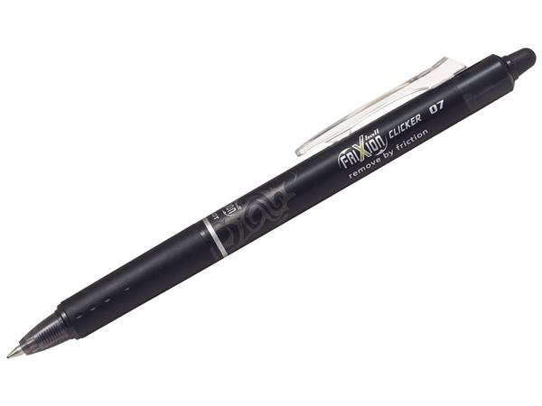 PENNA CANCELLABILE PILOT FRIXION CLICKER NERO pezzi 12