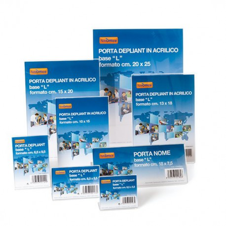 PORTA DEPLIANT DA BANCO BASE AD L CM.15x20 A5 NIKOFFICE