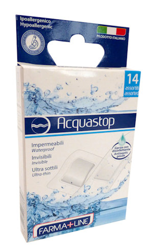 MEDICAZIONE CEROTTI ACQUASTOP CONF. 14PZ. FARMALINE