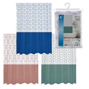 TENDA DOCCIA CM.120x200CM LIBERTY DECORATA KASAVIVA