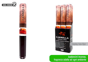 DEODORANTE AMBIENTE INCENSO FRAGANZA CANNELLA CM.20 IRGE
