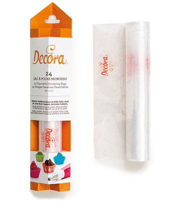 SAC A POCHE MONOUSO DECORA CM.40 CONF.24 PZ. DECORA