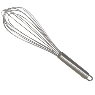 UTENSILE MESTOLO FRUSTINO IN ACCIAIO CM.35 KASAVIVA