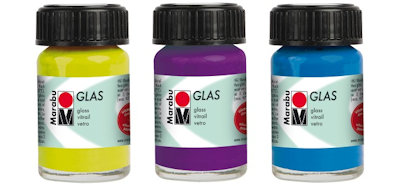 COLORI PER VETRO IN FLACONE DA 15 ML. BRUNO PEZZI 5